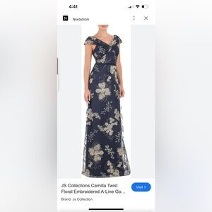 Mother of bride dress new with tags didn’t like how it  fit me from Nordstrom